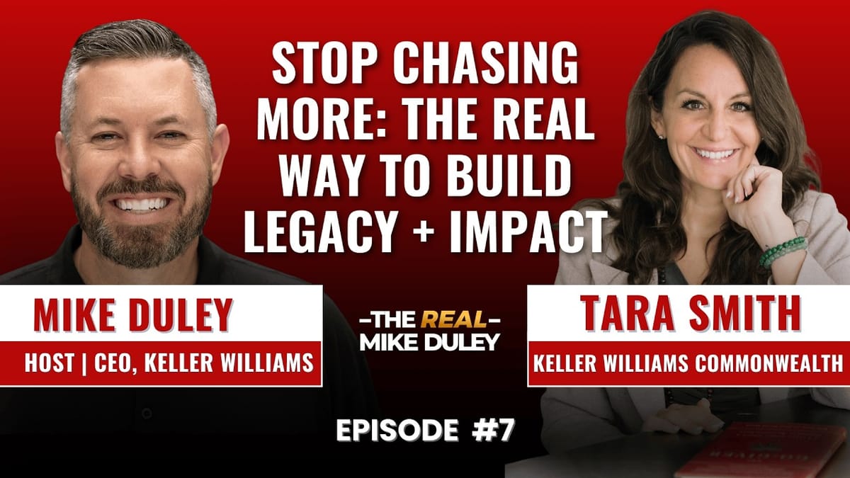 Ep. 7 - Legacy and Leverage: Tara Smith’s Playbook